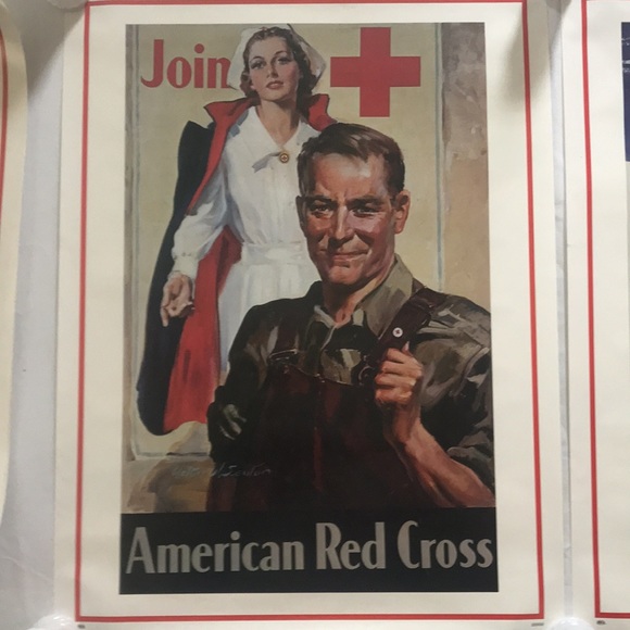 8 Vintage Red Cross Poster - Picture 7 of 8